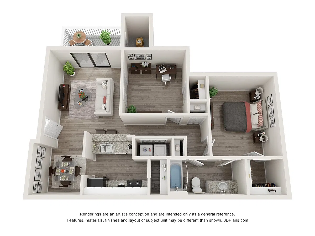 Floor plan B1