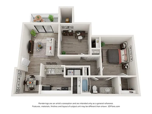 Floor plan B1