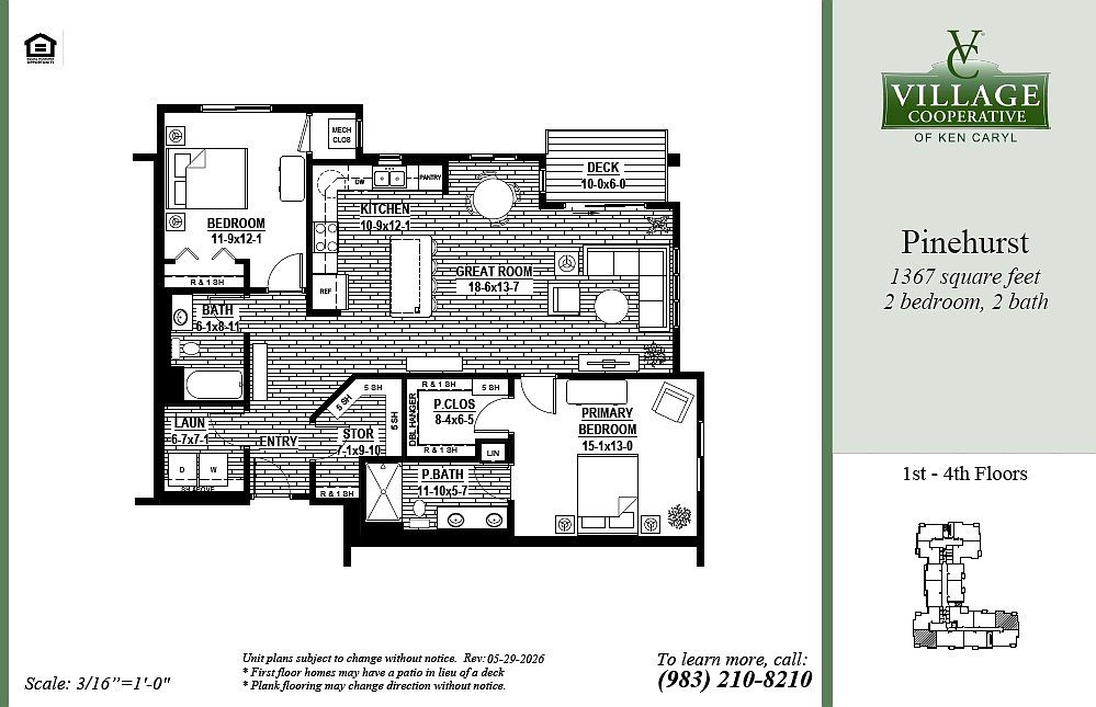 Pinehurst Plan, Village Cooperative of Ken Caryl (Active Adults 62+) — Deer Creek Golf Club