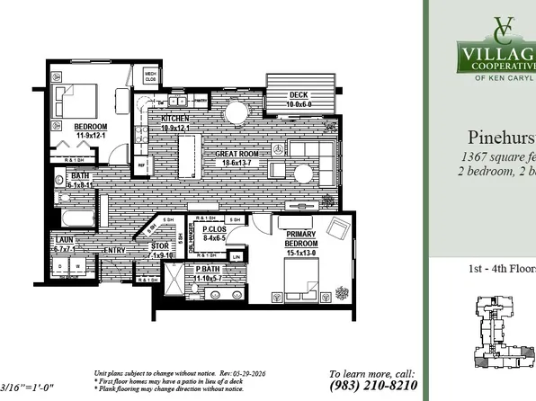 Pinehurst Plan, Village Cooperative of Ken Caryl (Active Adults 62+)