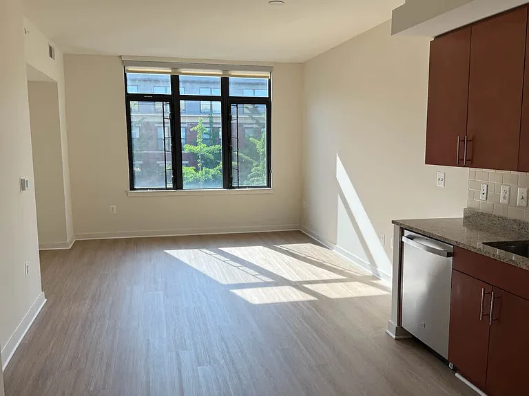 Kitchen and Dining Room with Hard Surface Flooring