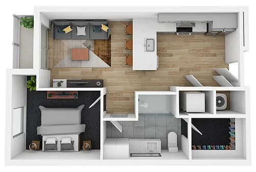 Floor plan A2P
