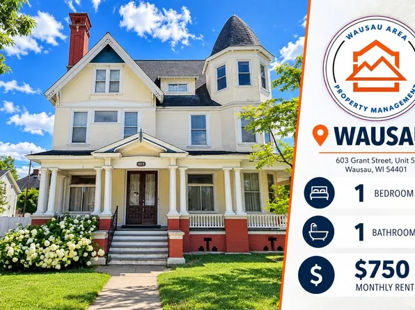 603 Grant Street, 603 Grant St APT 5, Wausau, WI 54403
