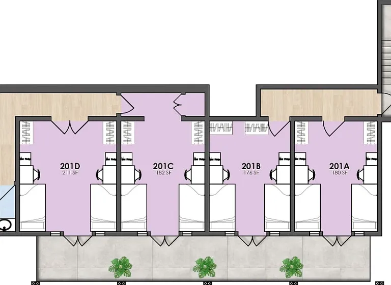 Second Floor Mezzanine Floorplan Second Floor Mezzanine Floorplan
