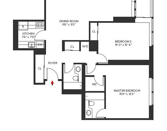 2nd image of 62-54 97th Pl #8H