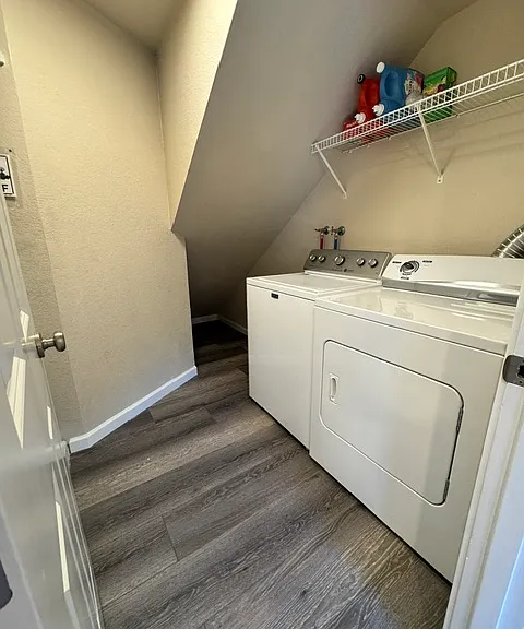 Main floor laundry room