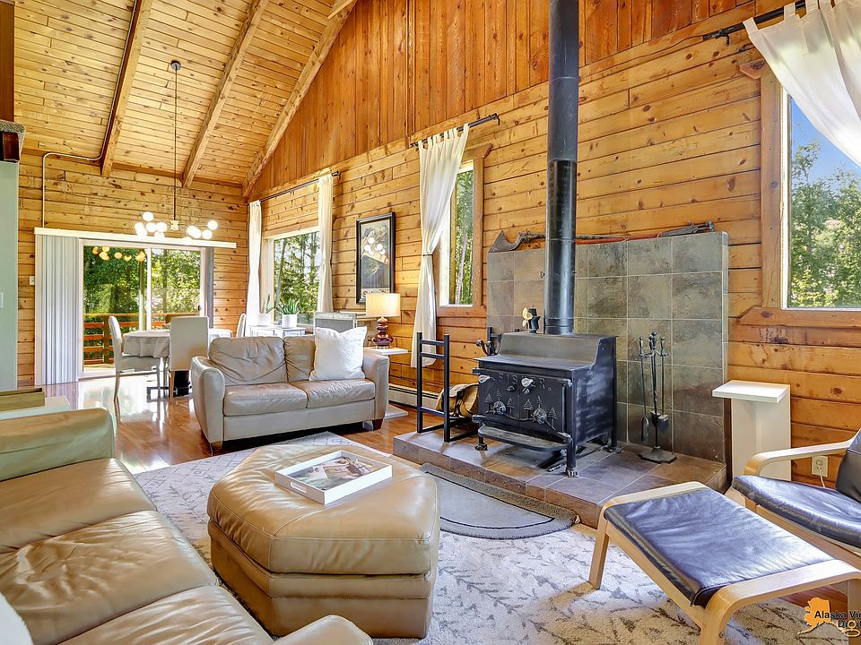 Main house living room and dining room