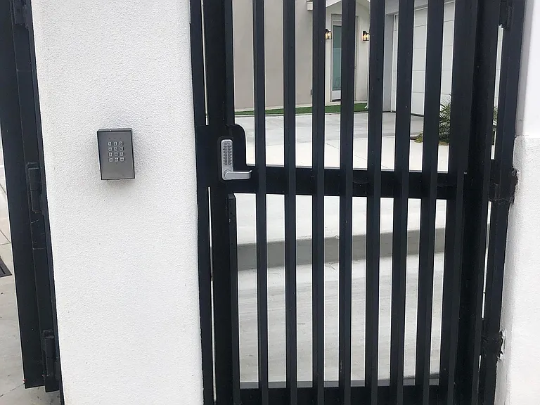walk through gate