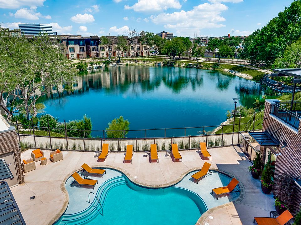 Midway Urban Village Pool Overlooking Pond