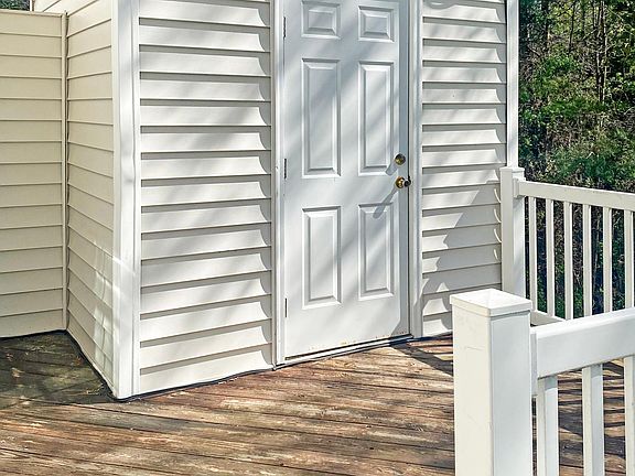 storage room on back porch