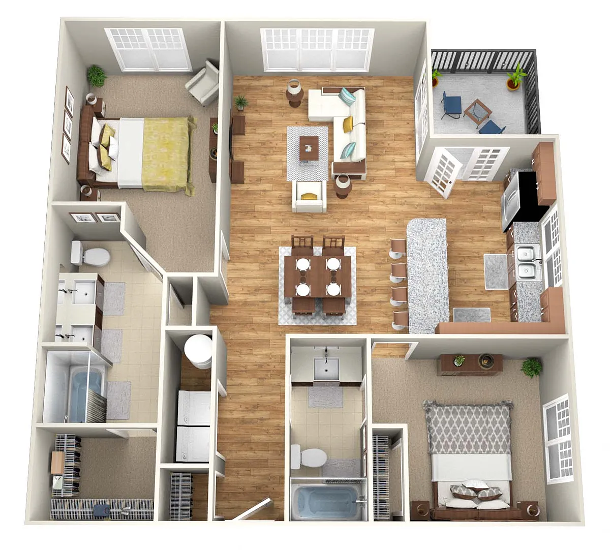 Floor plan The Fenway