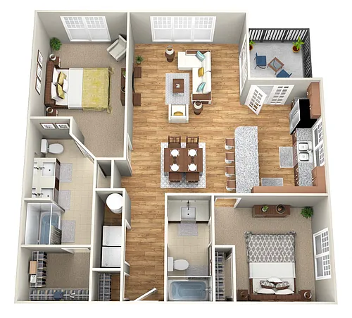 Floor plan The Fenway