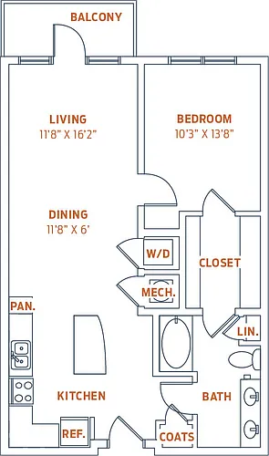 Floor plan Prism