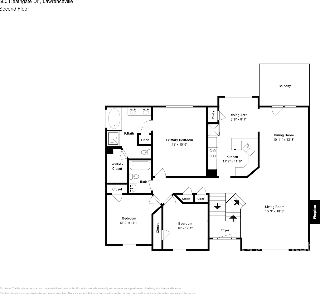 560 Heathgate Dr Lawrenceville, GA 30044 — Photo 3