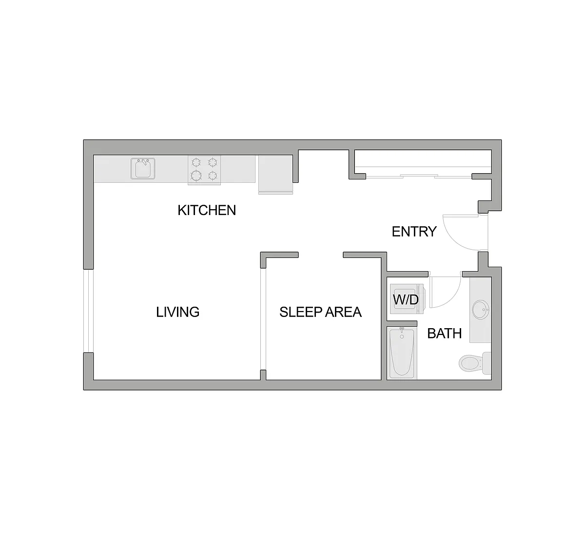 Floor plan The Evergreen