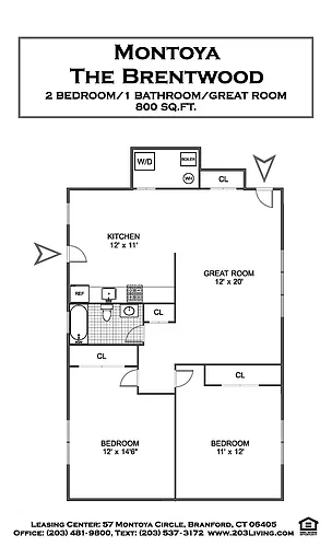 Floor plan Brentwood