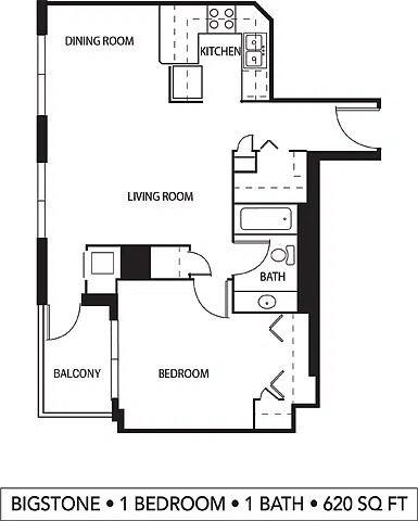 Floor plan Brown and Big Stone