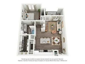 Floor plan A4 HC