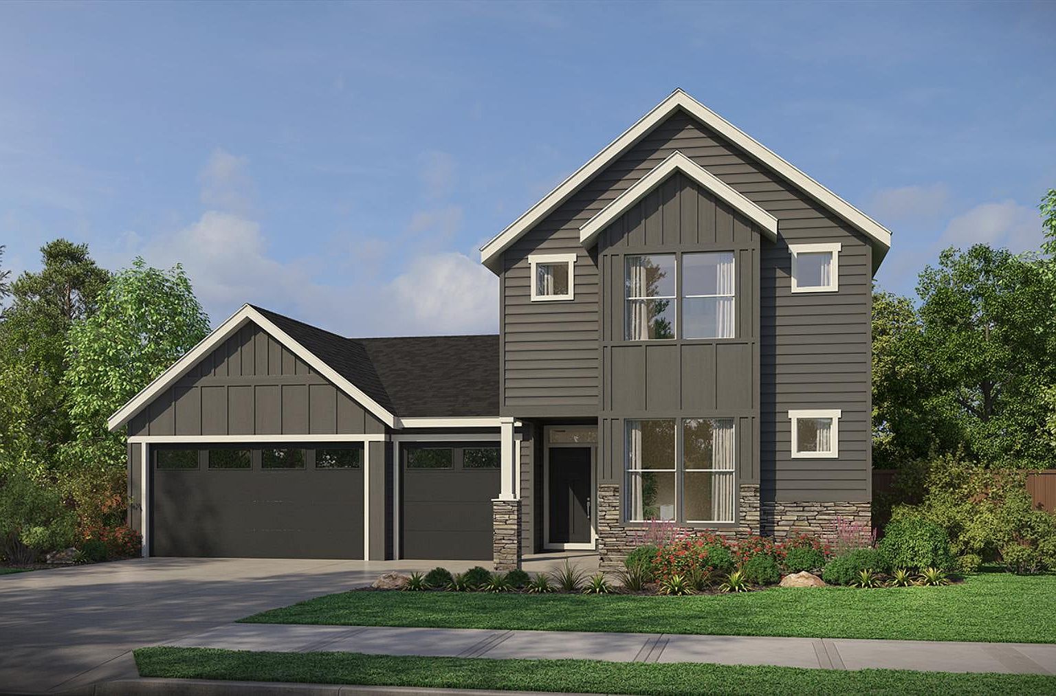 The Evergreen Plan, The Nines at Camas Meadows Golf Course Homes