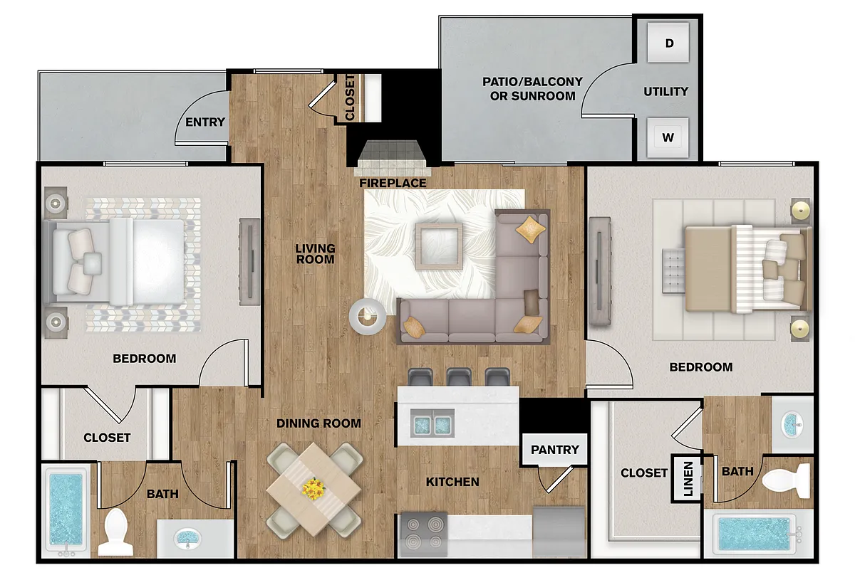 Floor plan B2
