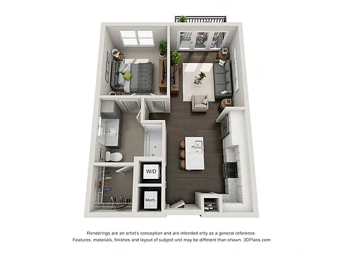 Floor plan A1
