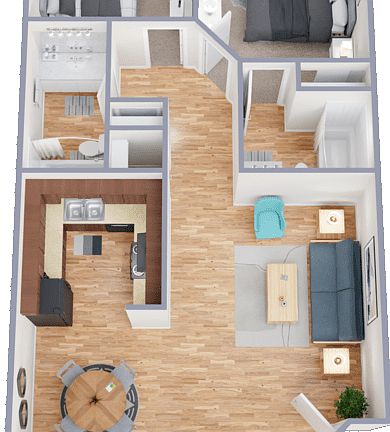 Plan C Floorplan Diagram
