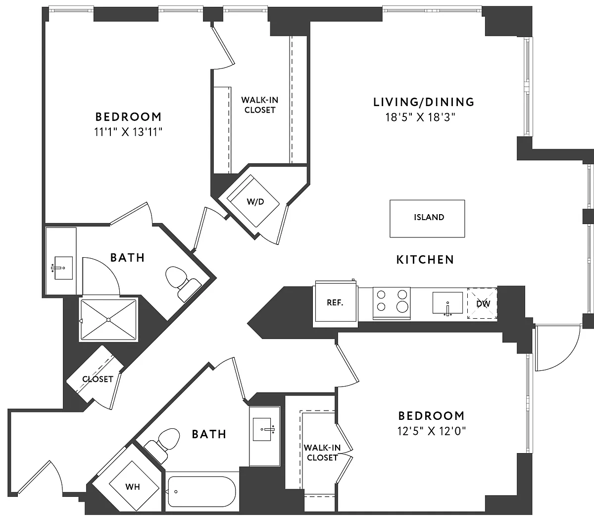 Floor plan B13