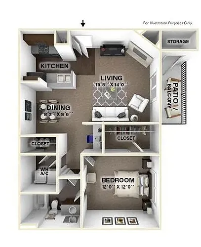 Floor plan A1 Roper