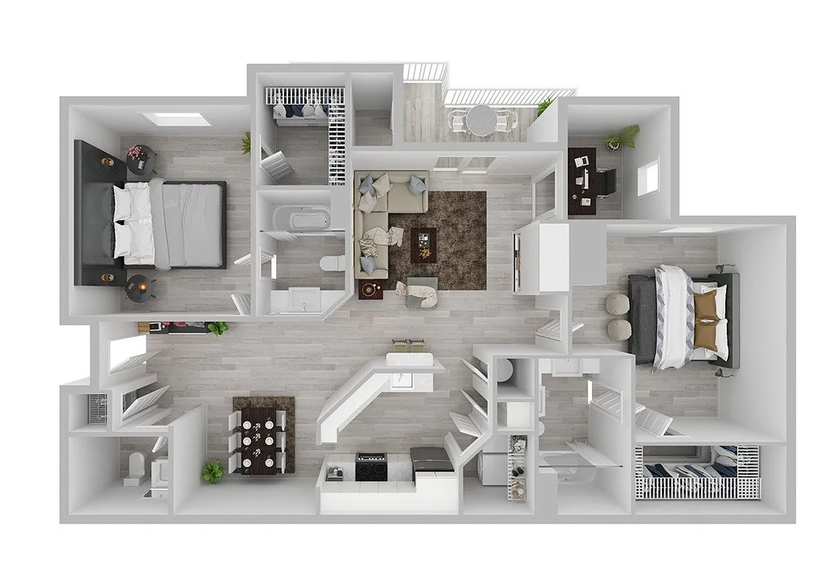 Floor plan Cloudland 2