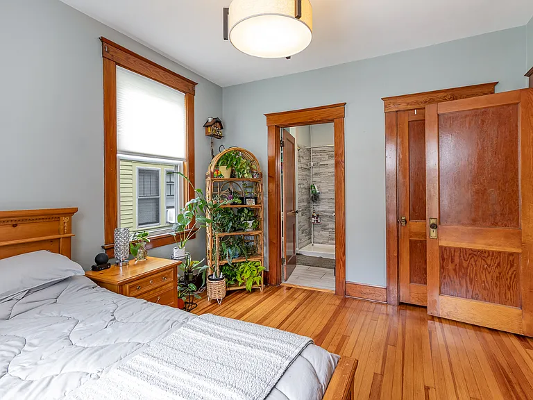 Another view of first floor bedroom and bath