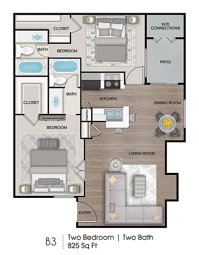 Floor plan B2