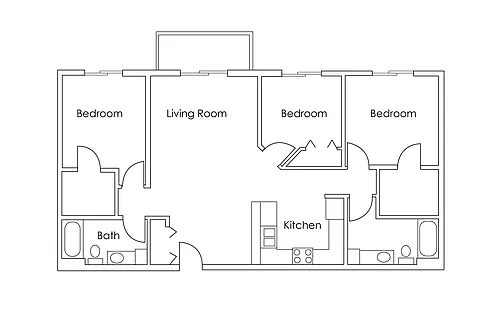 Floor plan C1