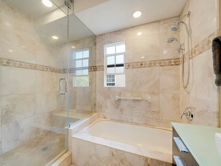 Upstairs hallway bathroom