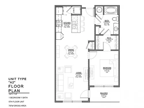 Floor plan A2-N