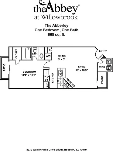 Floor plan Abberley