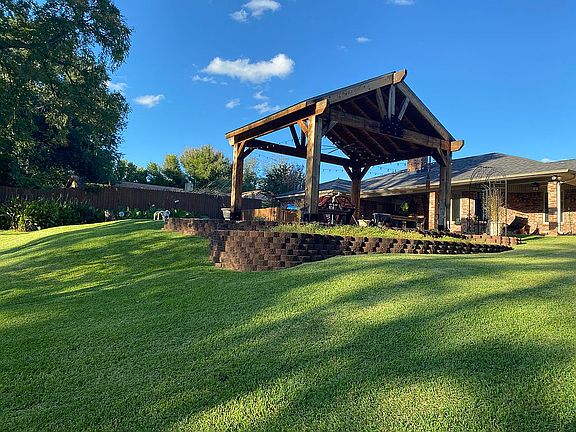 Back yard view 