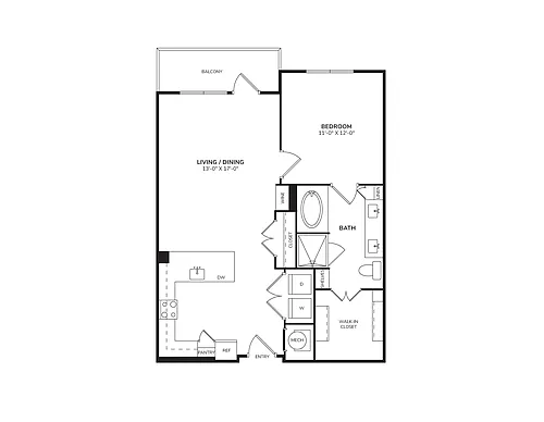 Floor plan A71