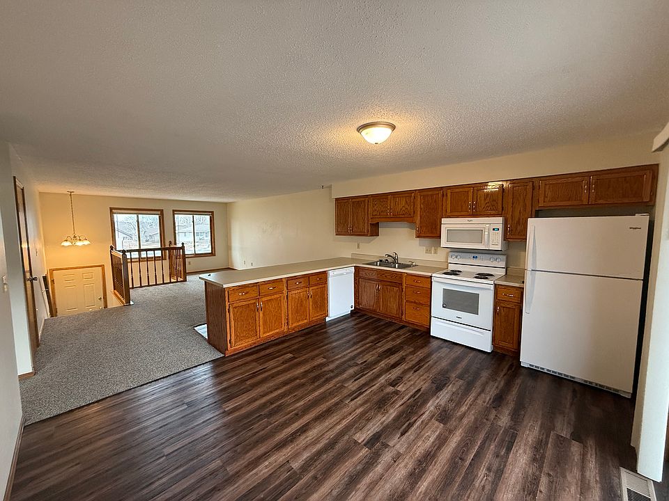 Large Kitchen that is open to the living room.