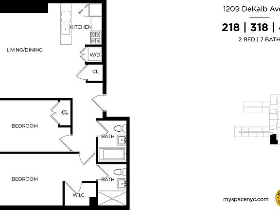 2nd image of 1209 Dekalb Ave #175