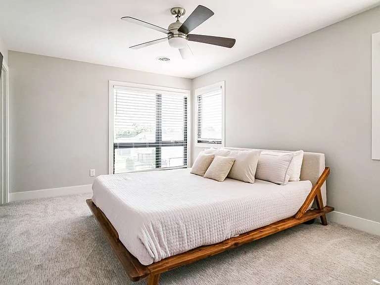 Third level primary bedroom