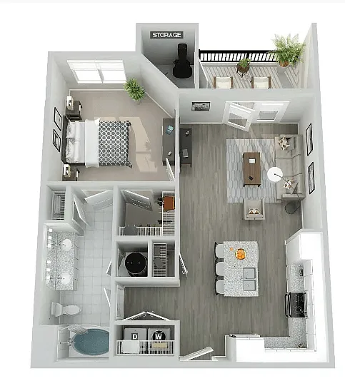 Floor plan A1G