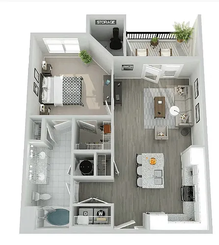 Floor plan A1G