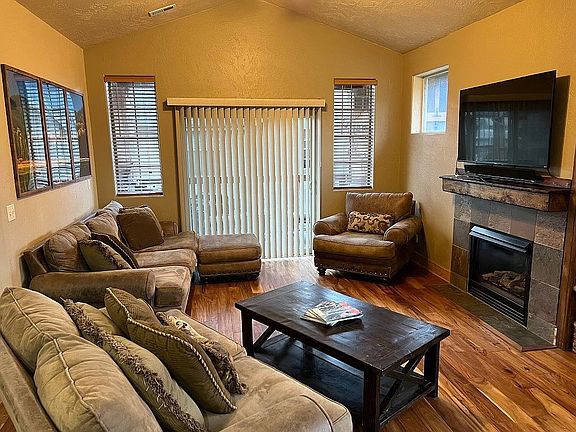 Living Room with Fireplace