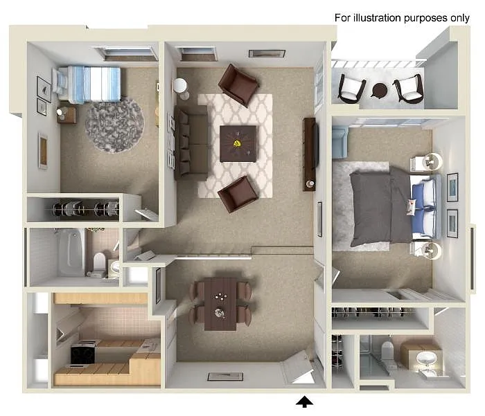 Floor plan 2AWD