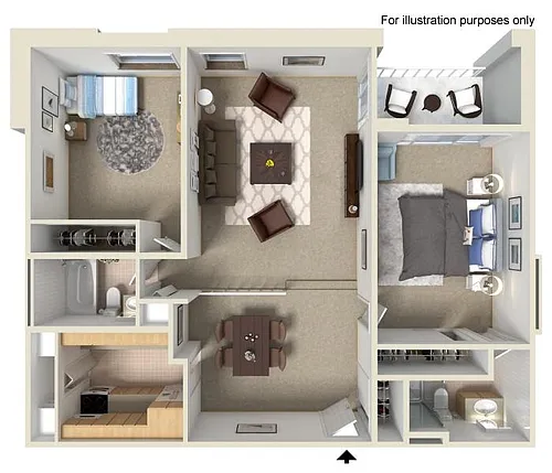 Floor plan 2AWD