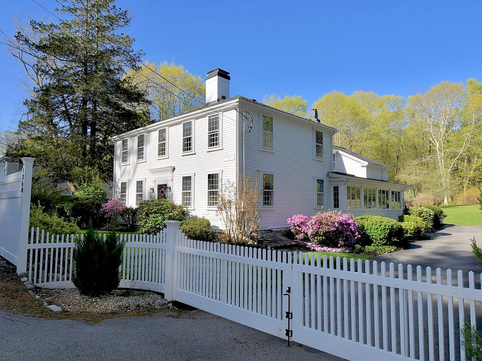 Front of house with gate