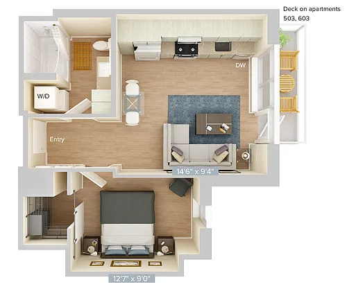 Floor plan A2-588