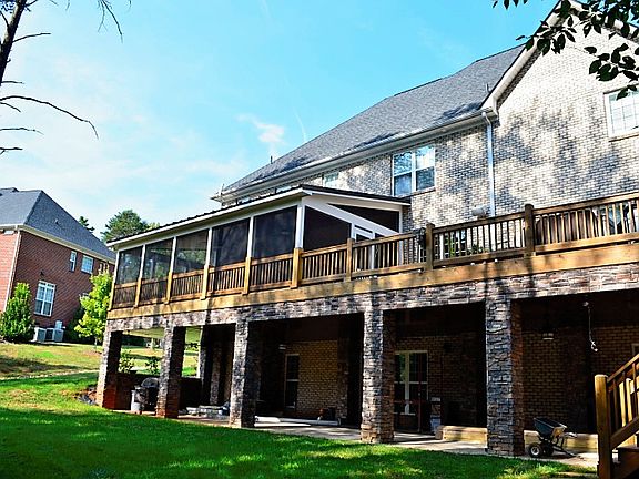 back deck/screened patio