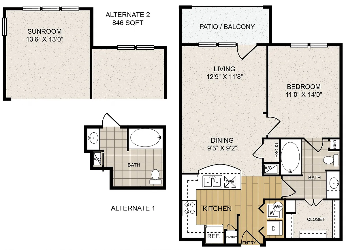 Floor plan Mid-rise A2
