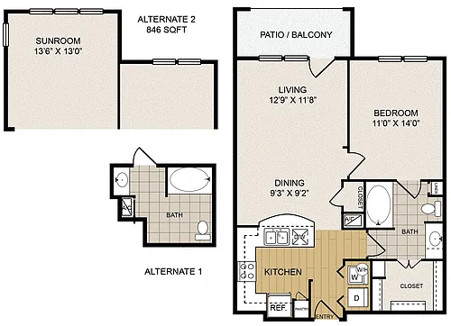 Floor plan Mid-rise A2